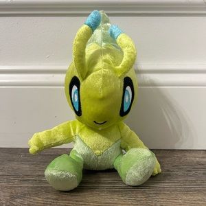 2016 TOMY POKEMON CELEBI PLUSH STUFFED ANIMAL 8" TALL